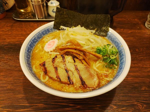 「味噌ラーメン(９６０円中盛３００ｇ)」@麺恋処 き楽の写真