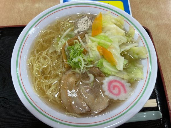 「塩ラーメン　麺大盛」@パレードの写真
