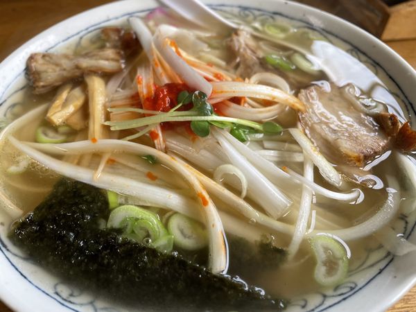 「辛し塩ねぎらーめん780円」@ほおずきの写真