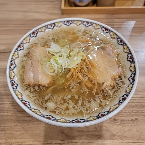 「【限定】豚そば（手切り麺）」@くじら食堂 nonowa東小金井店の写真