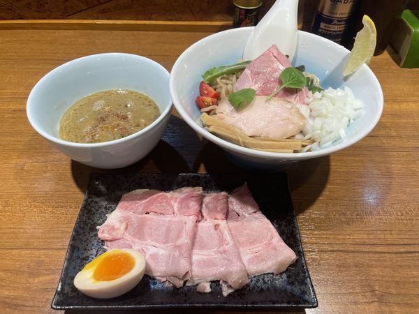 「【限定】ロブスターつけそば」@寿製麺よしかわ 川越店の写真