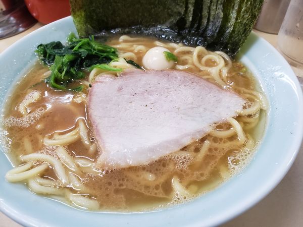 「ラーメン並＋海苔」@壱六家 大船店の写真