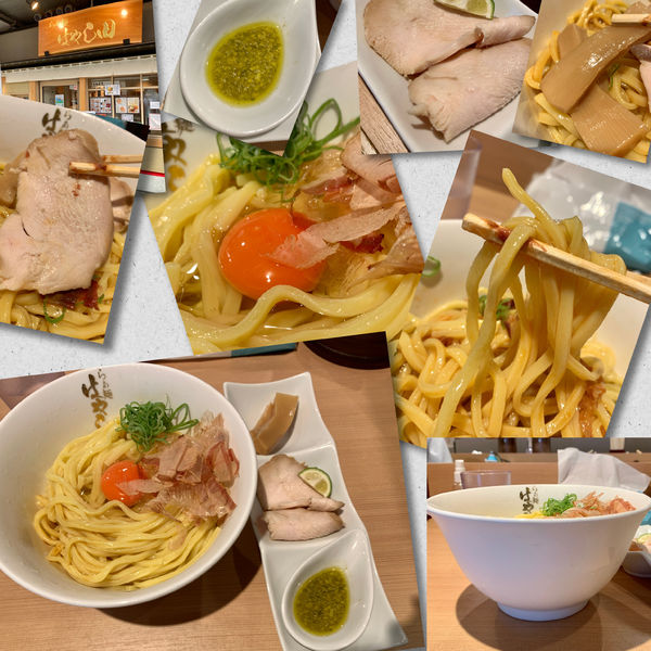 「【限定】日本一の冷やし釜玉麺～牡蠣のトリュフペースト添え～」@らぁ麺 はやし田 中目黒店の写真