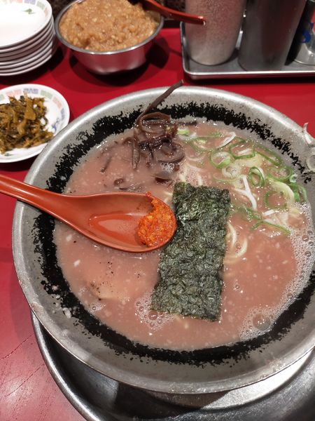 「とんこつふつう」@火の国 文龍 総本店の写真