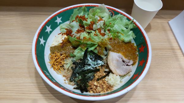 「旨辛冷しまぜそば」@ジャンクガレッジ ふじみ野駅前店の写真