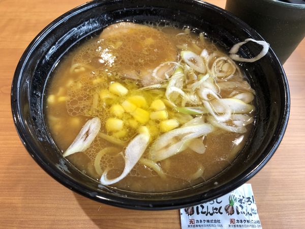 「濃厚味噌バターコーンらーめん」@無添くら寿司 溝の口駅北店の写真