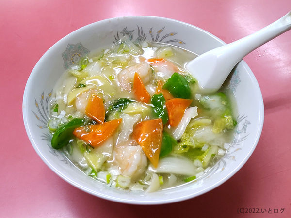 「エビ湯麺」@四川亭の写真