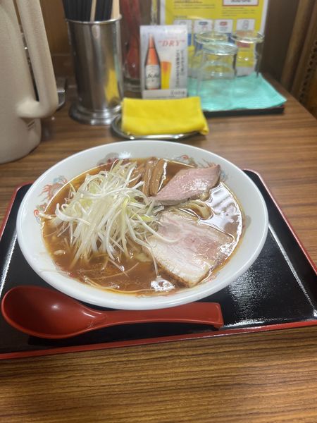 「ネギラーメン中　900円」@麺や しげとみ～の写真