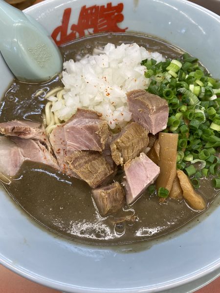 「鬼煮干しラーメン」@ラーメン山岡家 相模原店の写真