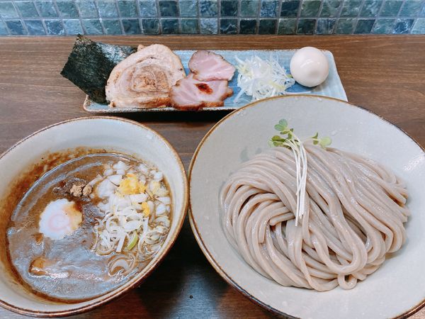 「特製つけ麺（中）」@麺屋みつば＋クローバーの写真