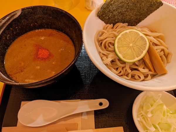 「辛つけ麺」@つけ麺 大和 高円寺本店の写真