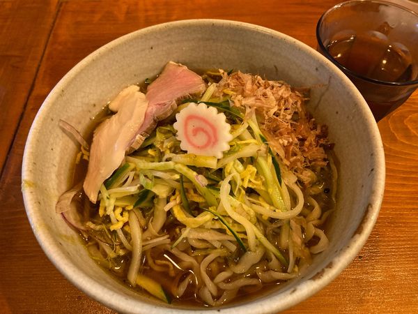 「青唐冷やしラーメン」@口樂の写真