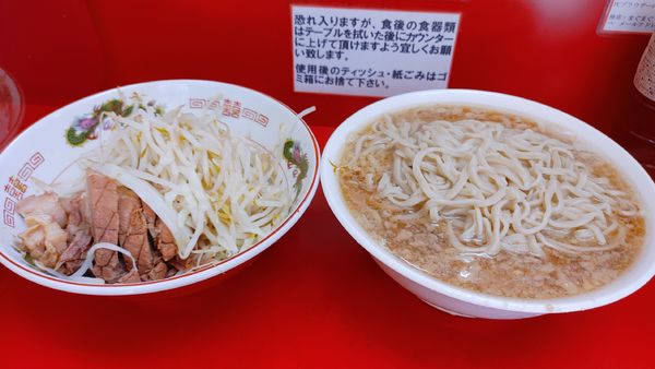 「麺増し・大豚(ヤサイマシ)￥980」@ラーメン二郎 京急川崎店の写真