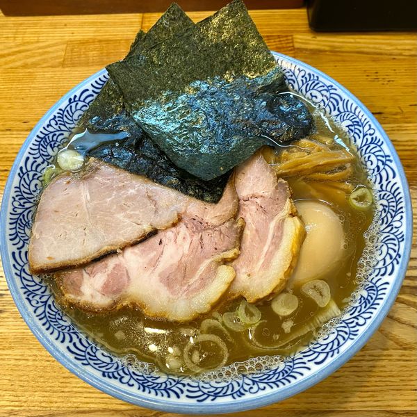 「特製中華そば」@中華そば専門 とんちぼの写真