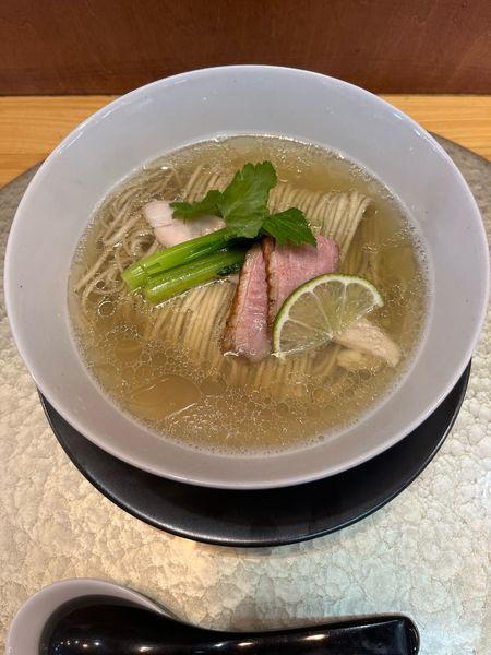 「塩中華蕎麦 800円」@中華蕎麦 鳴神食堂の写真