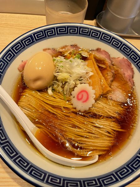 「特製中華そば」@中華そば 竹むらの写真