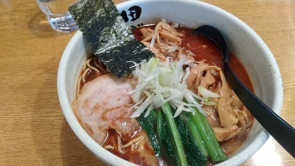 「田ぶしラーメン＋穂先メンマ」@麺処 田ぶし 横浜店の写真