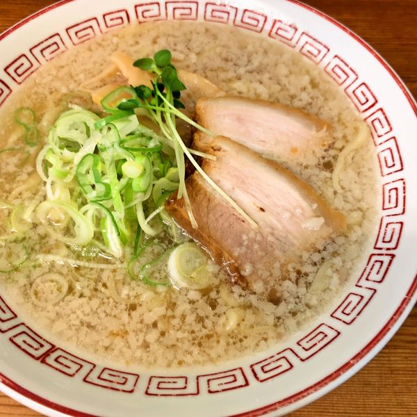 「ニンニク香る塩ラーメン」@喜多方食堂 浅草本店の写真
