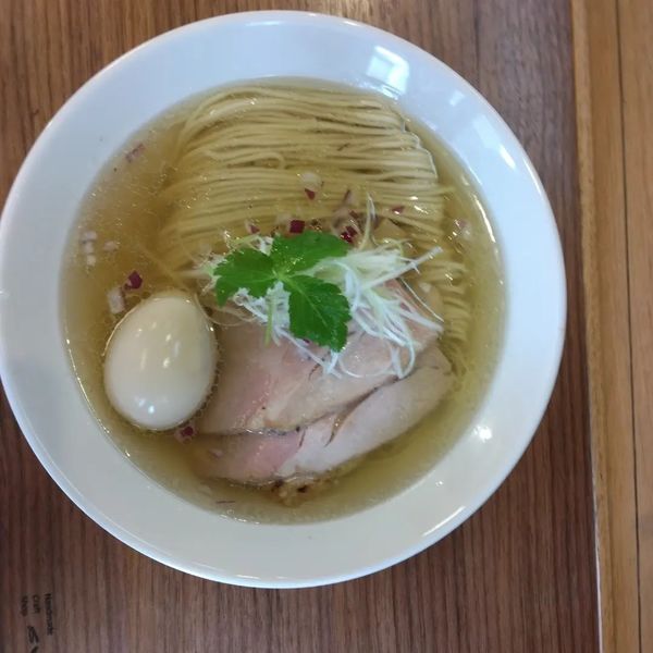 「特製白醤油」@中華そば 心の写真