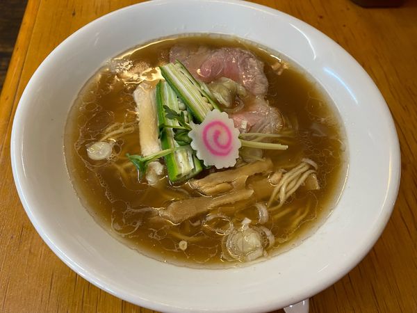 「限定 はまぐり×納豆のダシラーメン980円」@麺酒処 ふくろうの写真