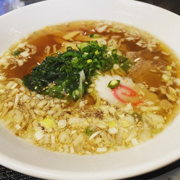 「昔ながらの醤油ら〜麺 700円」@すずね食堂の写真