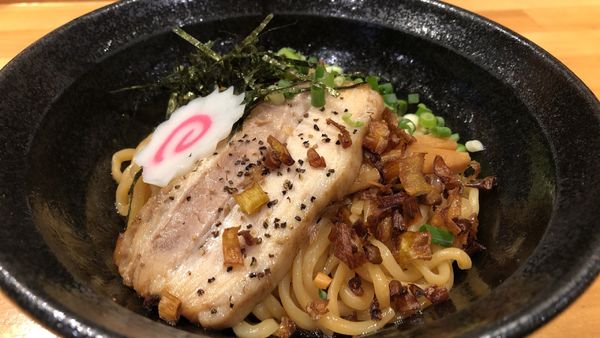 「醤油そば」@油そば専門店 斬の写真