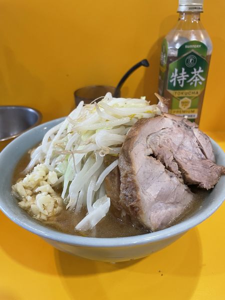 「小ラーメン（にんにく）¥850」@ラーメン二郎 八王子野猿街道店2の写真