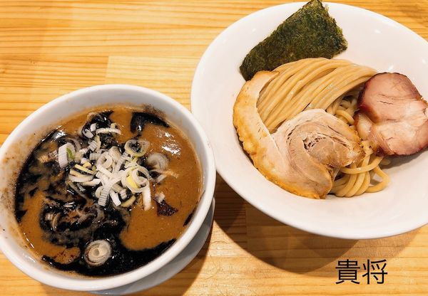 「黒つけ麺（950円）」@中華そば 貴将の写真