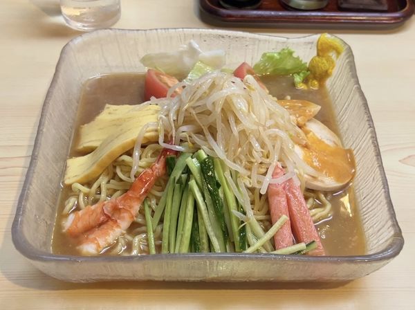 「冷し中華」@ラーメン柵柵の写真