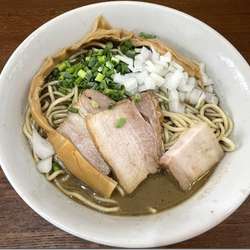 濃い煮干しらーめん