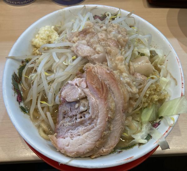 「小ラーメン」@ガッツリラーメンいち豚 福島本店の写真