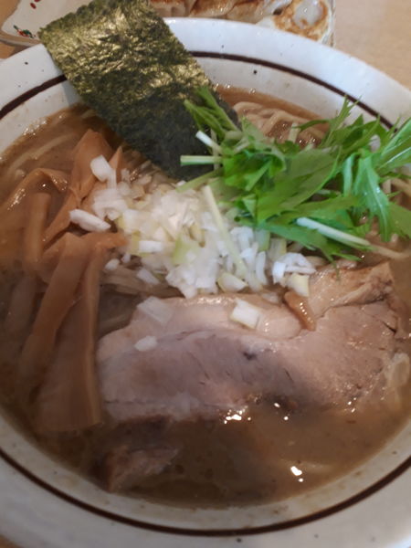 「魚介豚骨ラーメン」@麺屋 くおんの写真