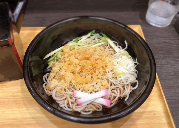 「冷したぬき(380円)」@小諸そば 浜町店の写真