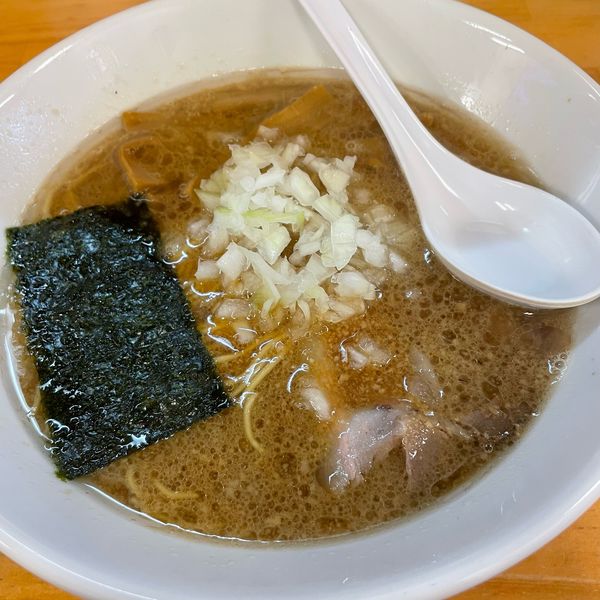 「こってり醤油ラーメン 700円」@らーめんつけ麺 びんびん亭 日野店の写真