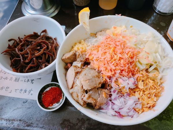 「冷やし海老汁なしす」@自家製麺 まさき（非乳化） 2号店の写真