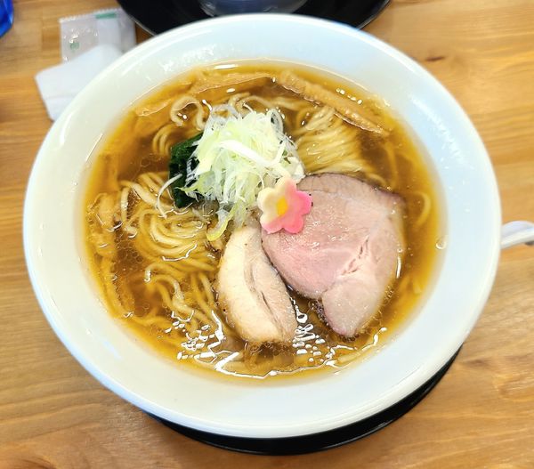 「中華そば+大盛」@麺彩 こはねの写真