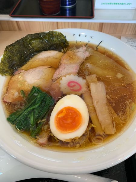 「すずらん特製中華そば」@自家製中華そば すずらんの写真