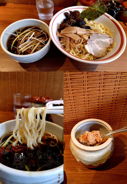 「『つけめん(醤油)+大盛(¥800+無料)』」@熊祥の写真