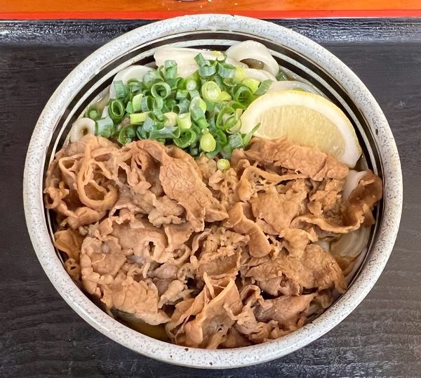 「肉ぶっかけ」@麺処 綿谷 高松店の写真