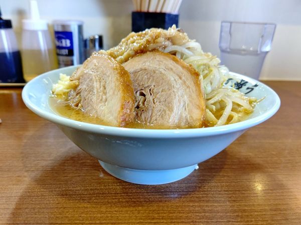 「らーめん(小・250g・全部普通)900円」@平田の哲二郎の写真