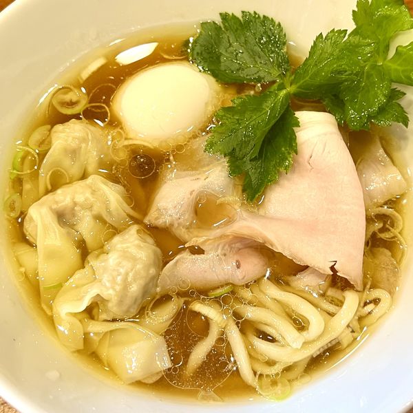 「特製らーめん（太麺）」@肉と魚と酒 和楽の写真