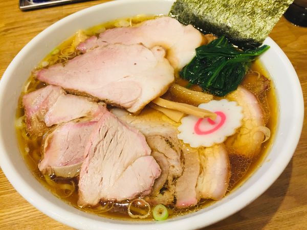 「焼豚ワンタン麺【1150円】」@白河中華そば こすがの写真