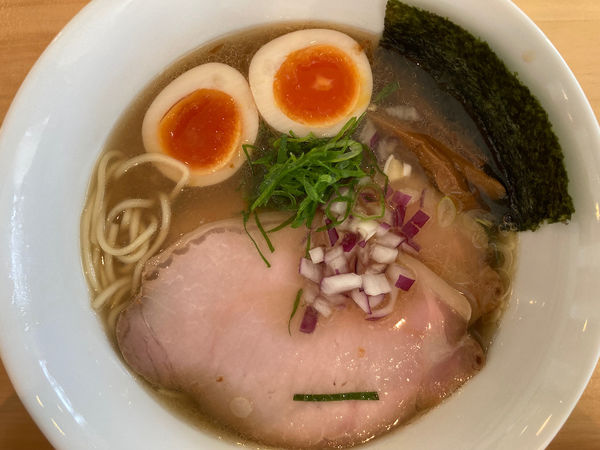 「特製芳醇煮干し（塩） 1250円」@自家製ラーメン アイリーの写真