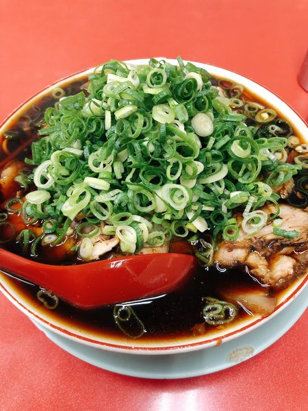 「肉多めネギ多め」@新福菜館 本店の写真