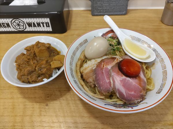 「特製まぜそば·ミニカレー(カンボジア風)」@RAMEN WANTOの写真