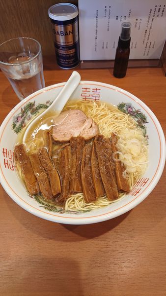 「中華そば大盛メンマ増し。」@中華そば さとう 元町店の写真