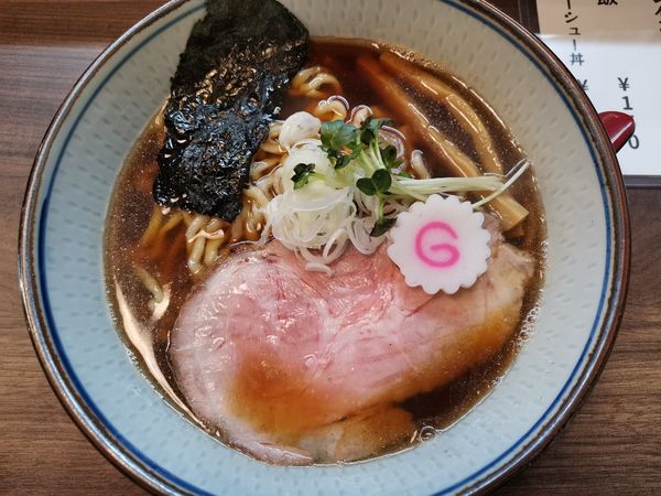 「中華そば濃口醤油」@焼き干し中華そば 澪つくしの写真