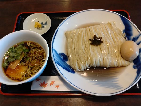 「味玉つけそば　９８０円」@食煅 もみじの写真