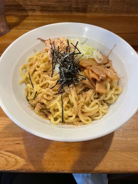 「油そば中盛」@麺屋東京かとむらの写真