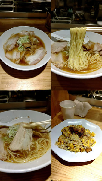 「『チャーシューメン 半チャーハンセット(¥1300)』」@中華そば・チャーハン つづみ星の写真